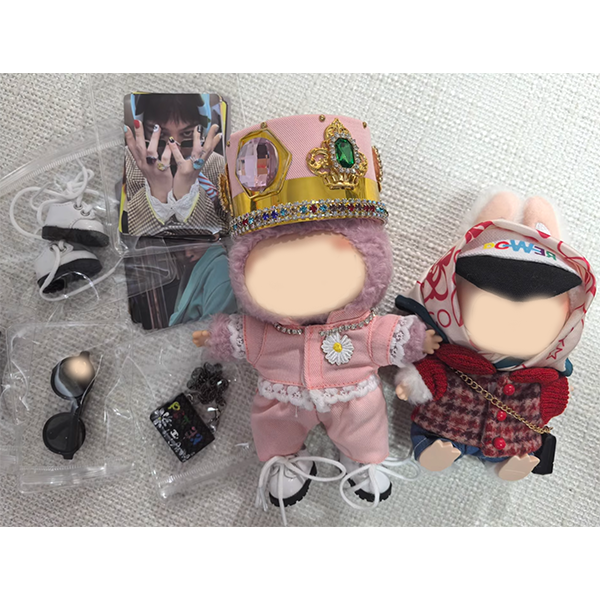 Handmade High-Fashion Doll Outfit – Stage Performance Style | 17cm【no doll】