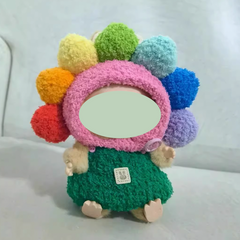 “Sunflower Spirit” Outfit – Handmade Floral Costume for 17cm Sitting Dolls【no doll】